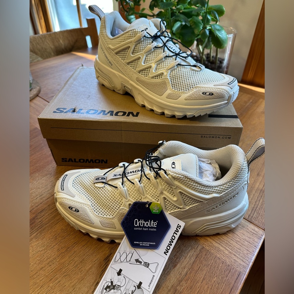 Salomon ACS + OG Vanilla Ice/Silver NWT